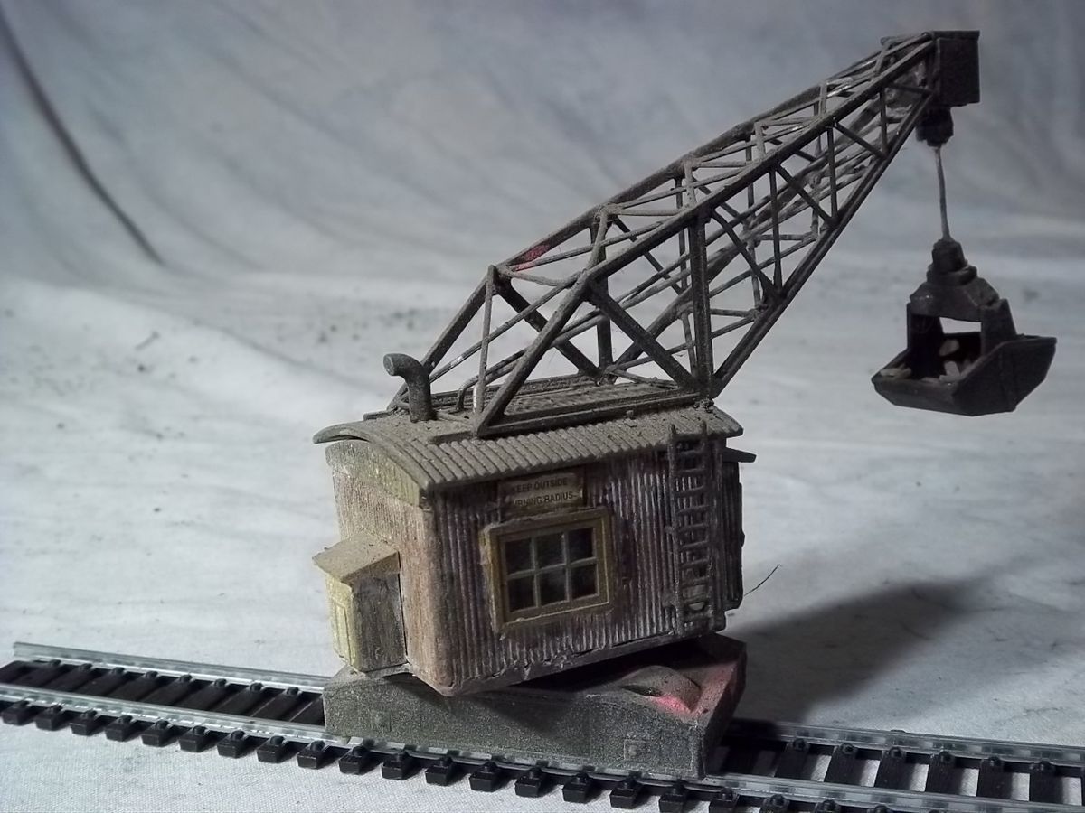 HO Model Gauge Old Crane