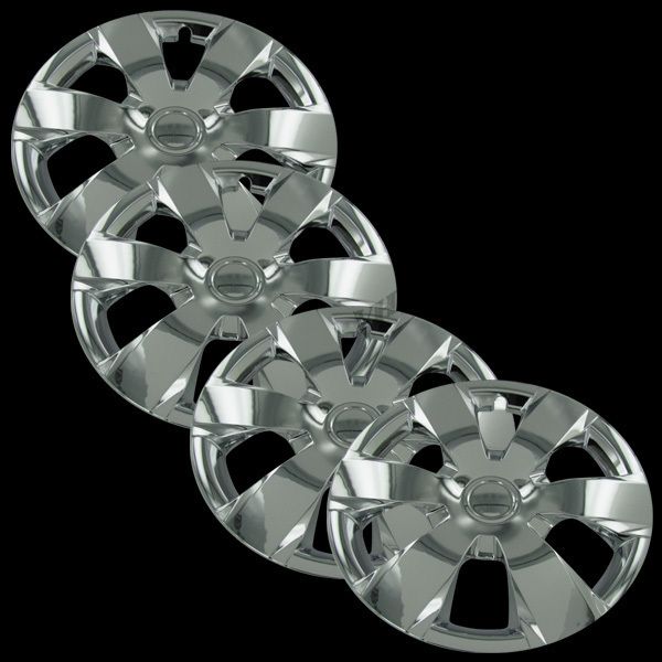 Our hubcaps utilize a patented steel retention clip design for better