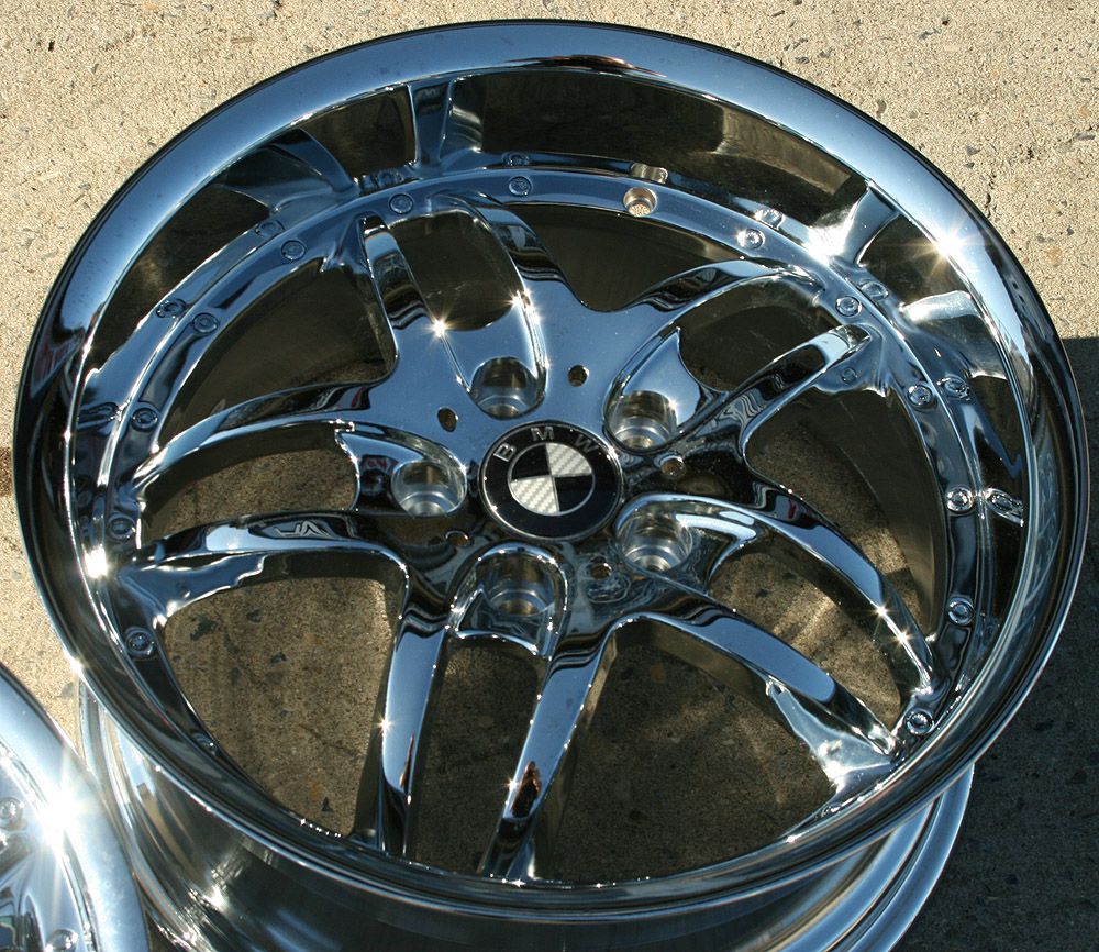 18 Chrome Rims Wheels BMW E38 E65 7 Series 18 x 8 0 9 0 5H 20
