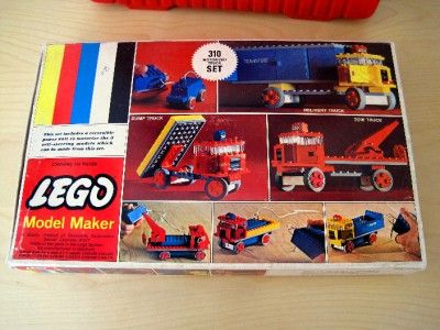 RARE Lego 310 Motorized Truck Set from 1968 w Box