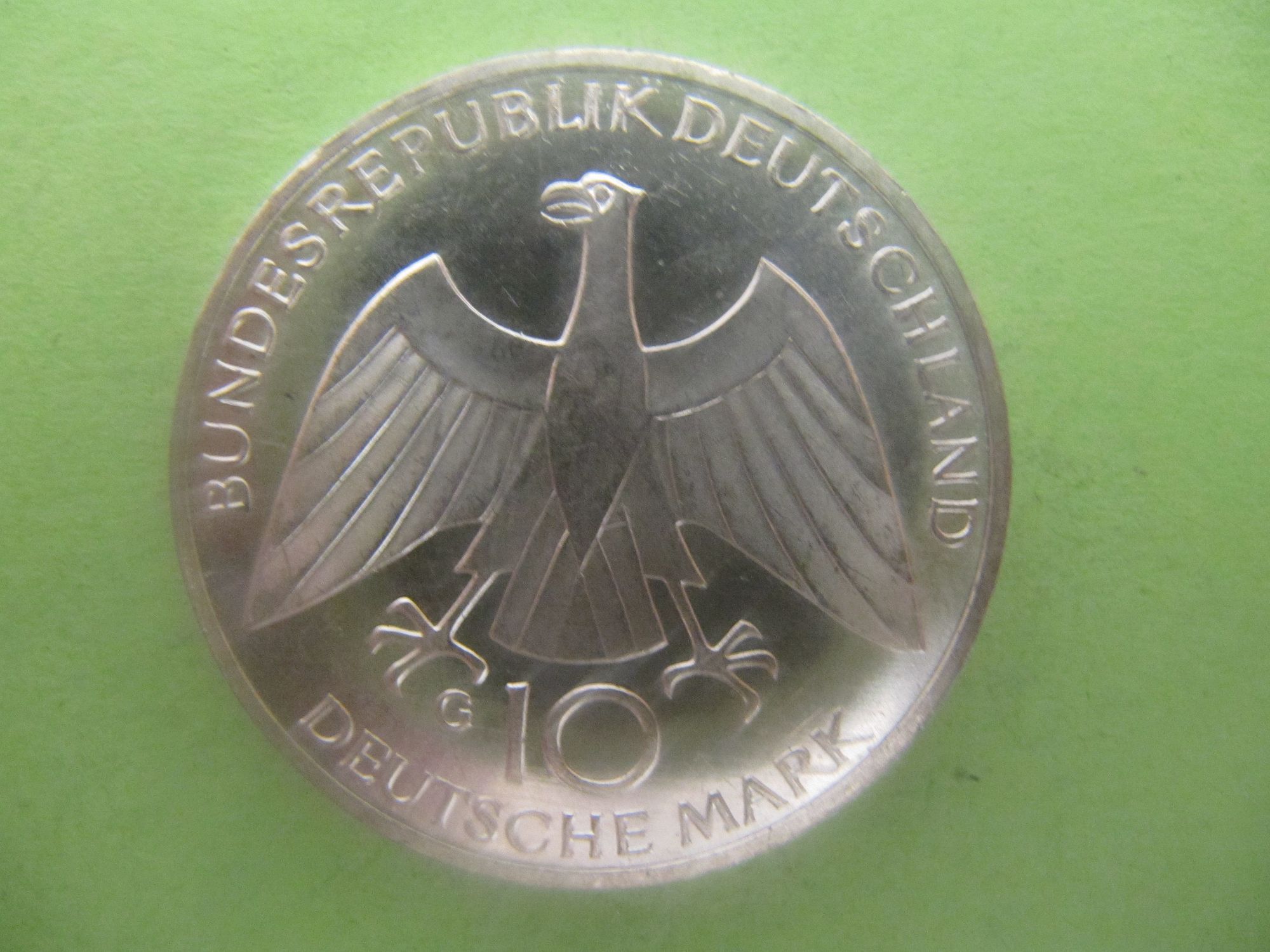 DEUTSCHLAND   10 DM   OLYMPIADE   VERSCHLUNGENE ARME   1972 G (63